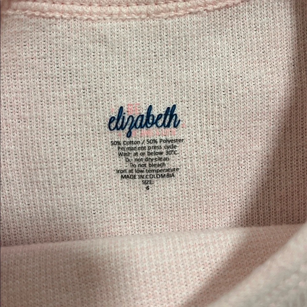Be Elizabeth by James and Lottie girls top size 6 EUC